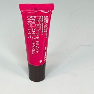 Korres Lip Butter Glaze Moisturizing Vibrant Color Quince Red .34 fl oz 10ml New